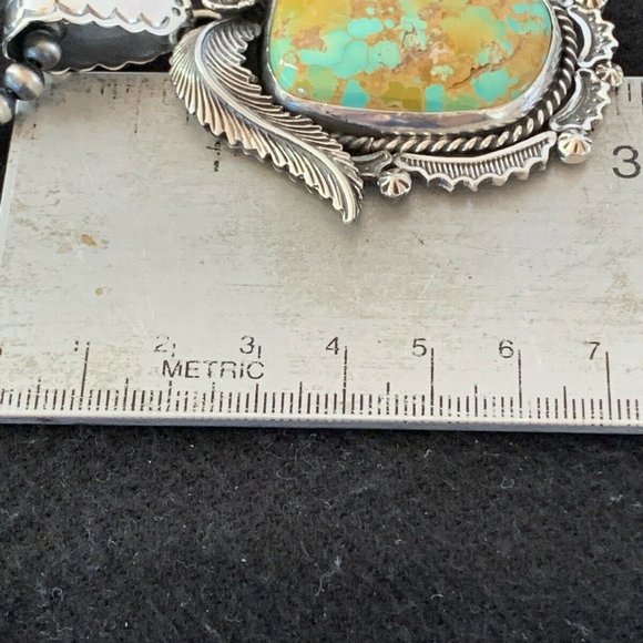 Navajo Sterling Silver Necklace Pendant Length 20 - Picture 10 of 12